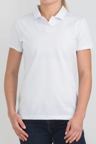Рубашка Поло Futbitex 40(3XS) (полиэстер/хлопок, унисекс, белый) фото 1