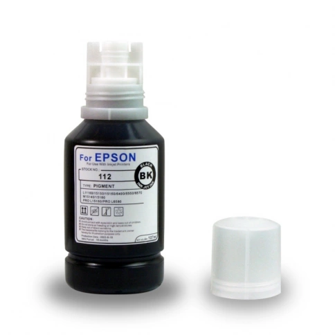 Чернила для Epson 112 127 мл, Black Pigment, Revcol (ориг. упаковка) KeyLock фото 3