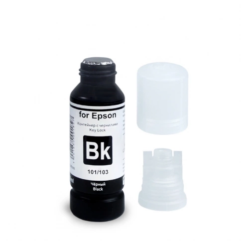 Чернила для Epson 101/103/105/110 70 мл, Black Dye, Revcol (ориг. упаковка) KeyLock фото 5