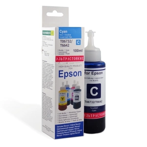Чернила для Epson L, EV ультра-стойкие 100ml, Cyan Dye, Revcol (ориг.упаковка) фото 1