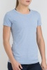 Футболка Futbitex голубой меланж, 64(7XL) (полиэстер/хлопок, унисекс)