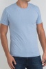 Футболка Futbitex голубой меланж, 62(6XL) (полиэстер/хлопок, унисекс)