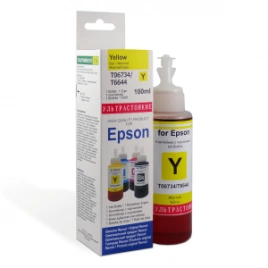 Чернила для Epson серия L, EV ультра-стойкие 100ml, Yellow Dye, Revcol (ориг.упаковка)
