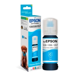 Чернила для Epson 108/056/057, Revcol, Cyan - Dye, 70 мл. Key Lock,