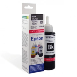 Чернила для Epson L, EV ультра-стойкие 100ml, Black, Dye, Revcol (ориг.упаковка)