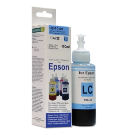 Чернила для Epson L 673 100 мл., L.Cyan Dye, Revcol (ориг. упаковка)