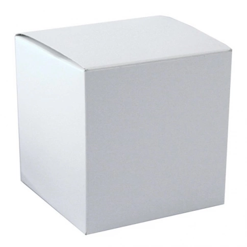 Коробка белая, гофрированная, для стандартных кружек. фото 1