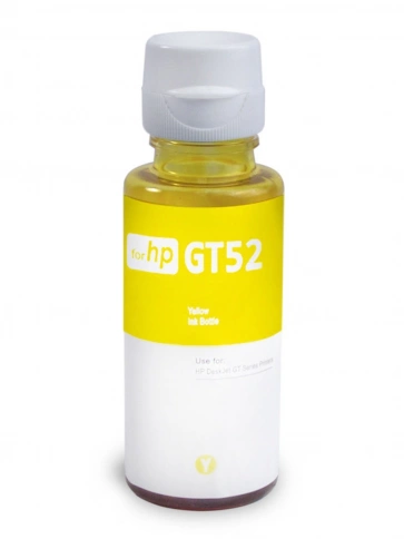 Чернила Revcol для HP GT52 Yellow Dye 70 мл. фото 1