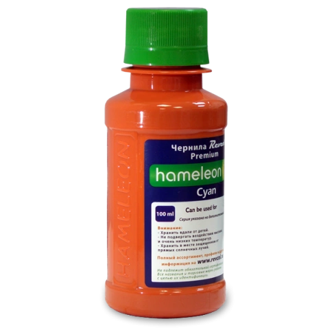 Чернила HAMELEON EV 100мл (Cyan Dye) ультра-стойкие для Epson фото 1