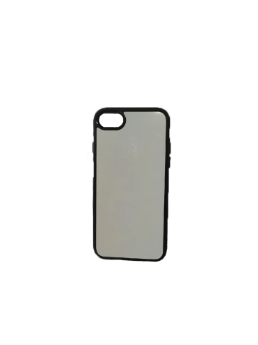 2D Чехол силиконовый для iPhone 5 черный со вставкой под сублимацию фото 1