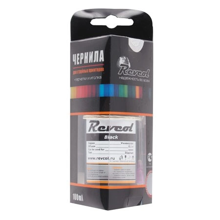 Чернила Revcol Epson 100мл (Black Dye) универсальные фото 1