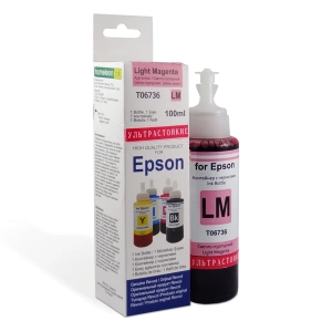 Чернила для Epson L, EV ультра-стойкие 100ml, L.Magenta Dye, Revcol (ориг.упаковка) фото 1
