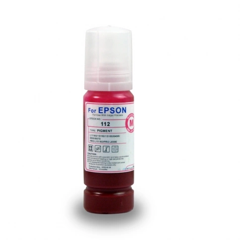 Чернила для Epson 112 70 мл, Magenta Pigment, Revcol (ориг. упаковка) KeyLock фото 1